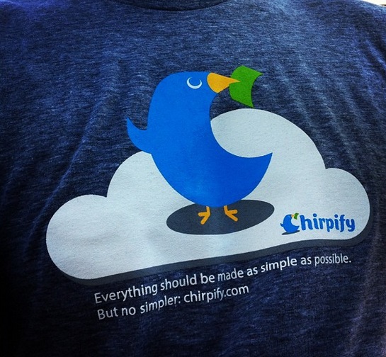 Wearing my new fav shirt today. @chirpif by Jason Lander, on Flickr