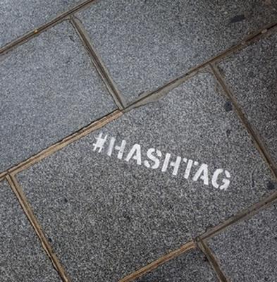 hashtag large