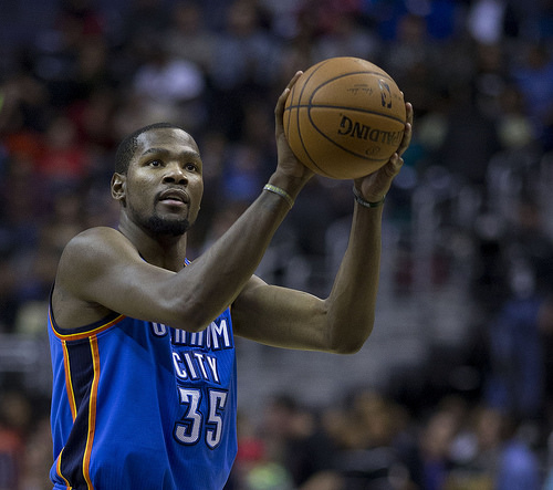 Kevin Durant by Keith Allison, on Flickr